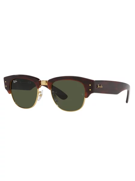 Ray-Ban okulary przeciwsłoneczne MEGA CLUBMASTER brązowe