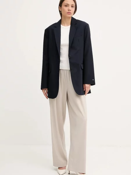 Tommy Hilfiger top bombažen bež