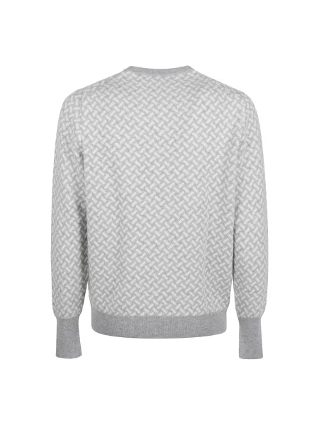 Sweter Drumohr szary