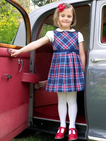 Дитячий Сарафан Rachel Riley червоний/синій червоний