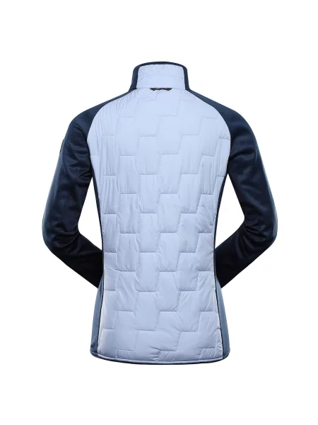 Bluza sportowa z wełną merino Alpine Pro Jorwa niebieska
