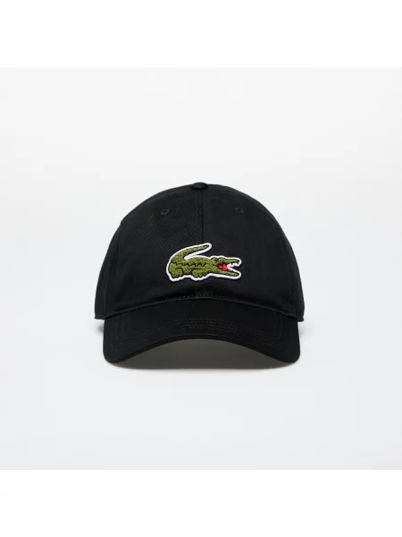 Κασκέτο Lacoste μαύρο