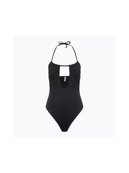 Купальник суцільний Calvin Klein Plunge RP black чорний