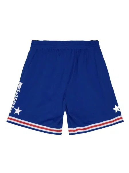 Pantaloni scurți Mitchell & Ness albastru
