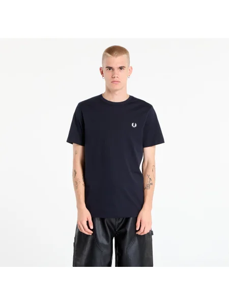 Футболка Fred Perry с круглым вырезом темно-синяя