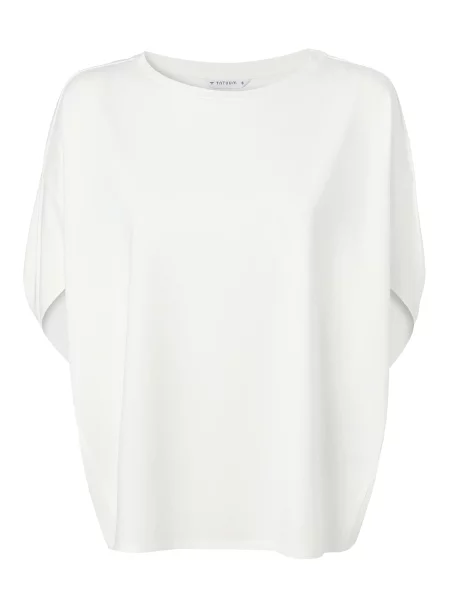 TATUUM Tricou Polin murdar alb