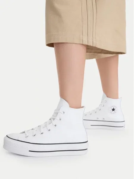 Converse Tornacipő Chuck Taylor All Star Lift Clean Hi fehér