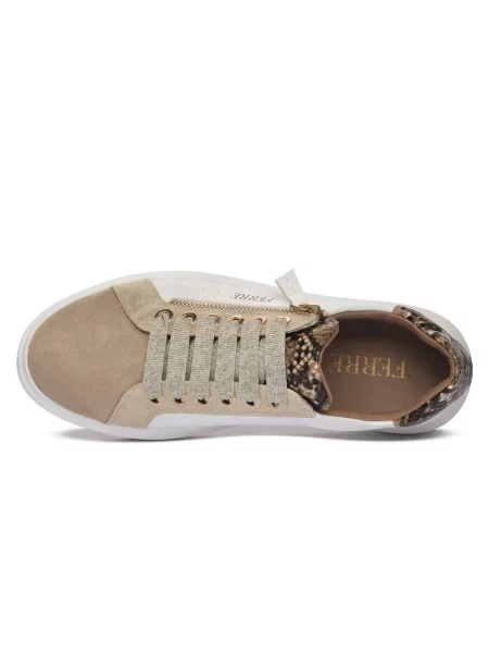 Pantofi Ferre bej
