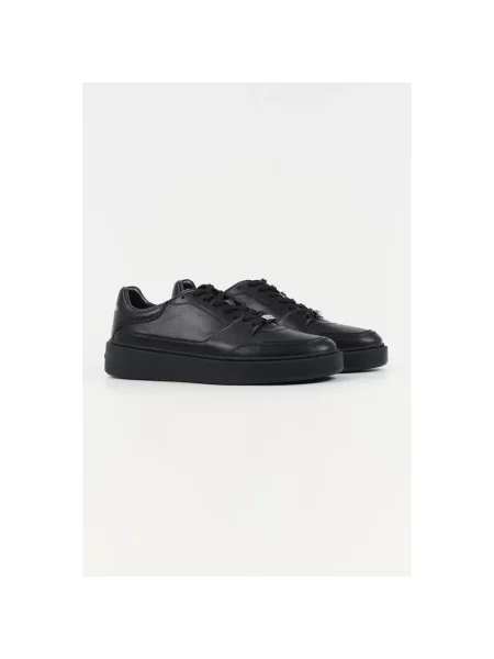 Sneakersy Karl Lagerfeld skórzane czarne