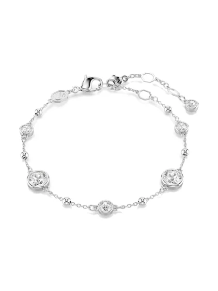 Bransoletka Swarovski szara