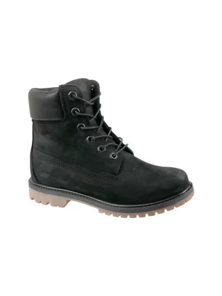 Botine Timberland din nubuc negru
