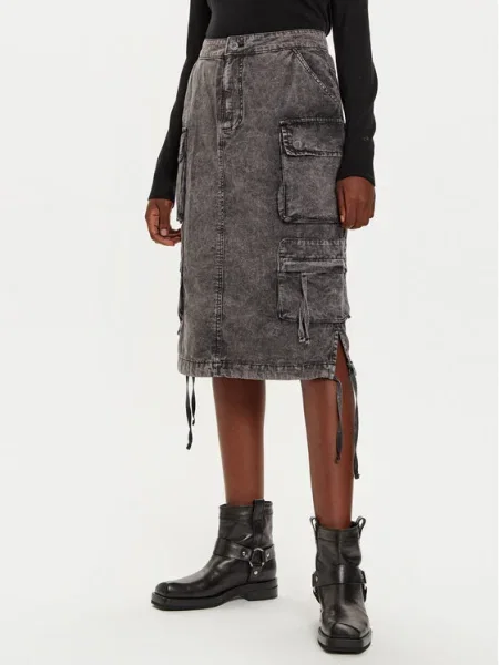 Alpha Industries Fustă de blugi gri