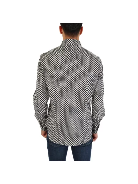Koszula Emporio Armani casual szara