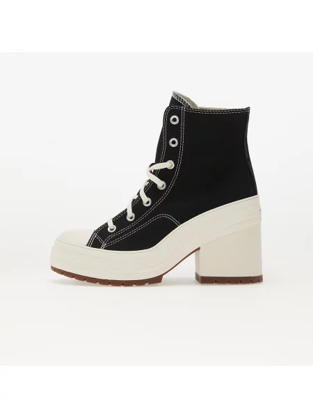 Sneakers Converse Chuck 70 De Luxe Heel Black/ Egret/ Egret EUR μαύρο