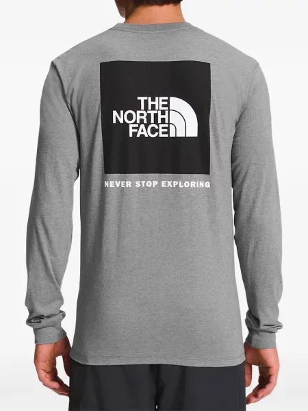Lung tricou The North Face gri