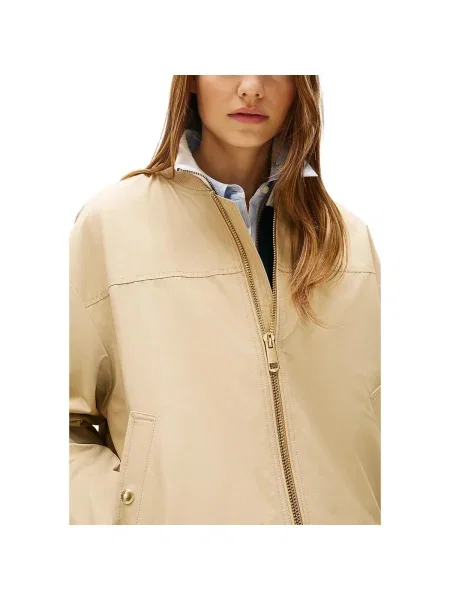 Bomber bunda Tommy Hilfiger béžová