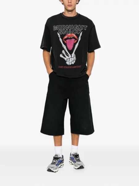 Tricou Diet Starts Monday cu imagine negru
