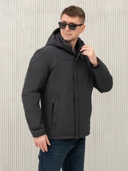 Демісезонна куртка City Fashion Classic графіт