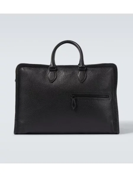 Usnjena torba Berluti črna