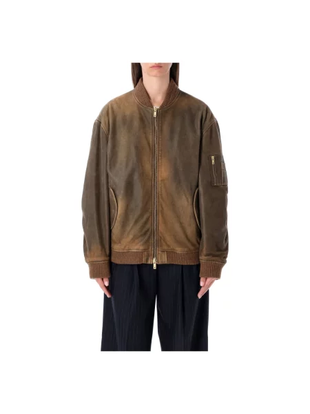 Kurtka bomber Golden Goose złoty