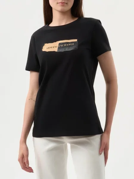 Футболка Armani Exchange чорна
