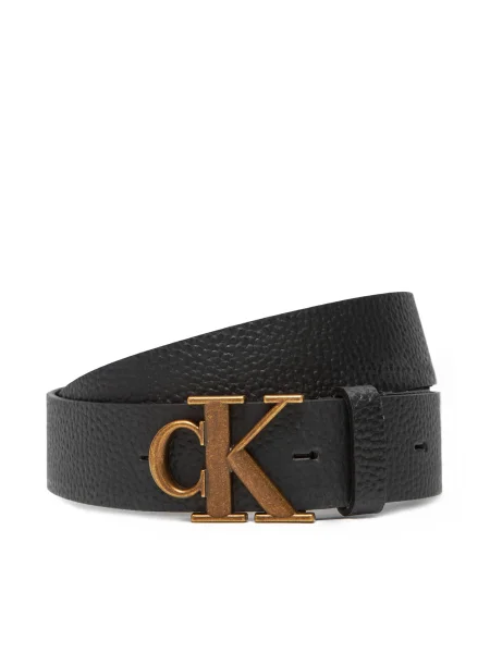 Кожен Calvin Klein мъжки черно