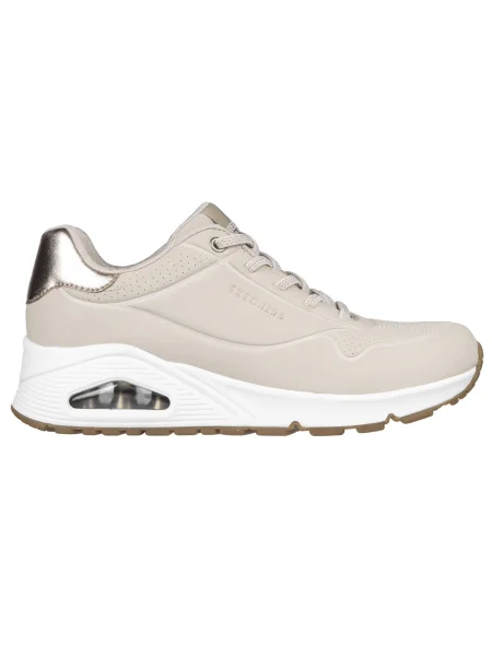 Félcipő Skechers bézs