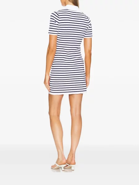 Rochie mini Aexae cu dungi alb