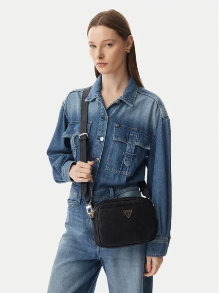 Сумка Guess Victtoria чорний