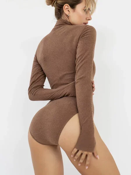 Водолазка Totalfit коричневая