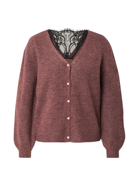 ONLY Geacă tricotată ONLADELE magenta negru