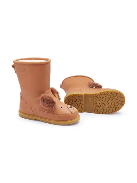 Donsje снігові чоботи дитячі шкіряні Wadudu Exclusive Boots Fluffy Squirrel