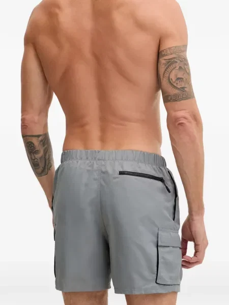 Slip de baie Nike maro