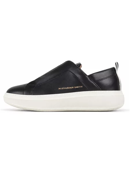 Slip on tenisky Alexander Smith čierna
