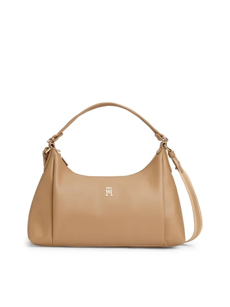 Tommy Hilfiger Geantă pe umăr TH ESSENTIAL maro