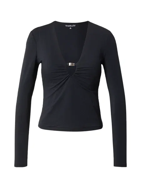 Abercrombie & Fitch Tricou negru