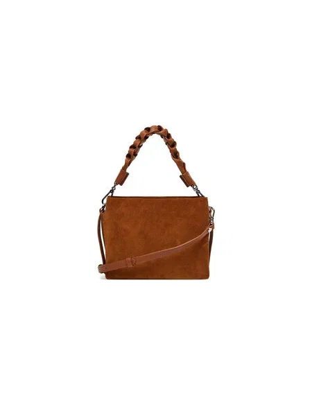 Coccinelle crossbody torbica semišasta rjava