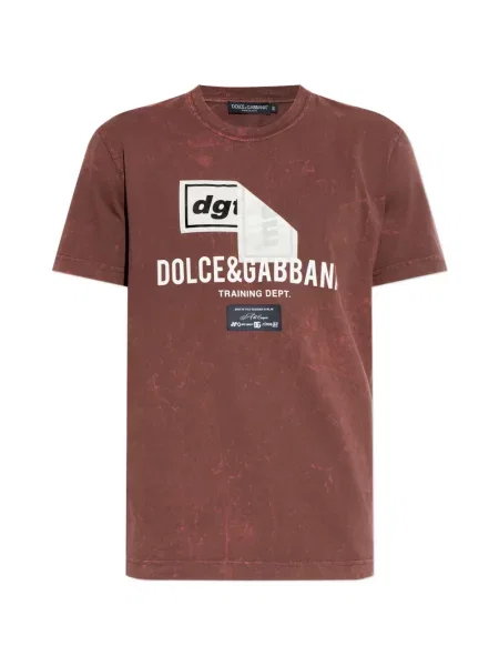 Tricou Dolce & Gabbana cu imagine roșu