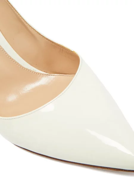 Pantofi cu toc Gianvito Rossi alb