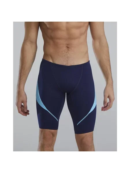 Kąpielówki TYR Durafast Elite Lapped Jammer granatowy pastelowy 38 niebieski