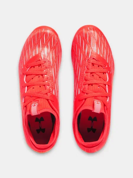 Gyerek bokacsizma Under Armour piros