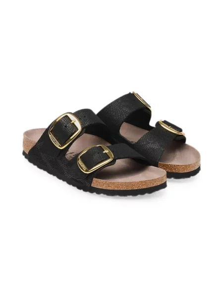 Birkenstock klapki Arizona Big Buckle Synthetics Python czarne