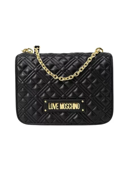 Torebka na łańcuszku Love Moschino czarna