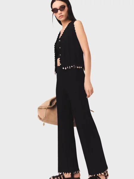 Штани Maje чорні