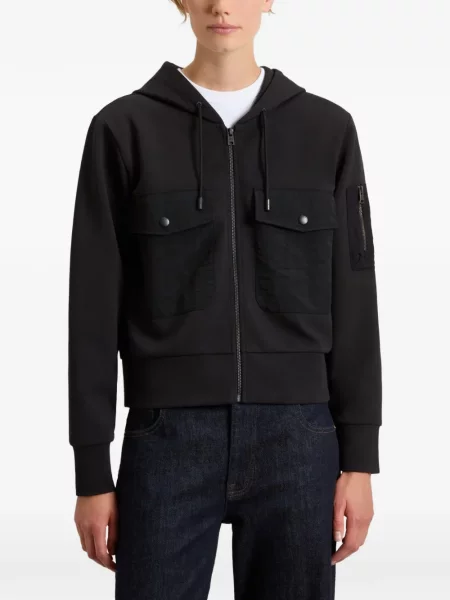 Hanorac cu glugă Woolrich negru