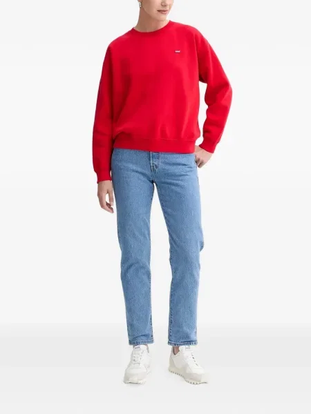 Blugi drepți Levi's® cu dungi negru
