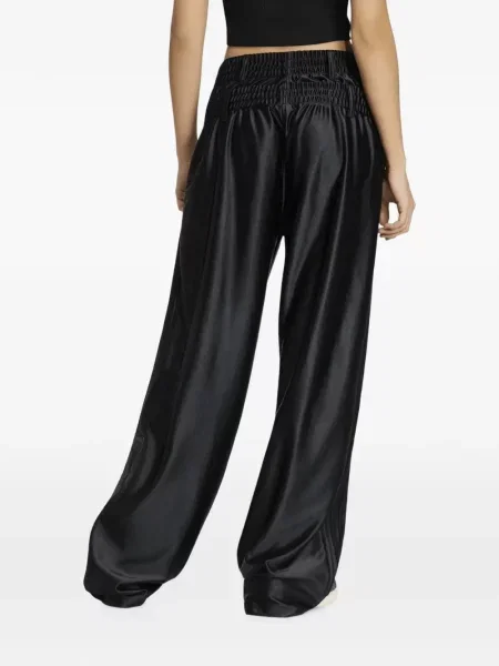 Pantaloni Adidas alergare roșu