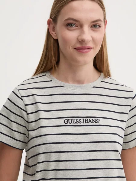 Guess Jeans Tričko šedé