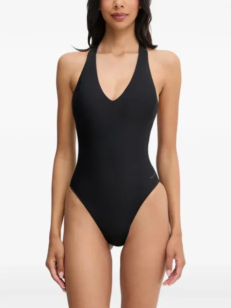 Slip de baie Nike maro