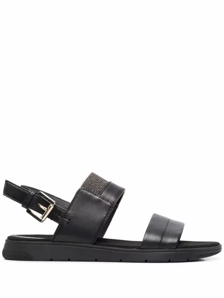 Sandale Geox slingback negru